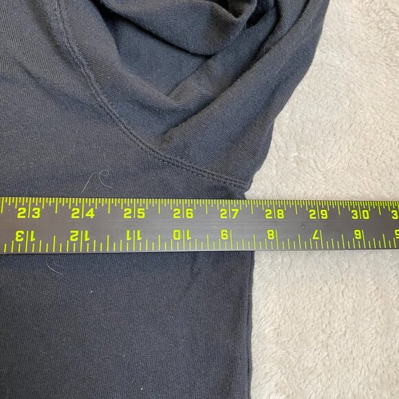 Duluth Mens Henley Shirt 2XL Black Longtail Relaxed Fit Cotton With Flaws Casual - Picture 4 of 15